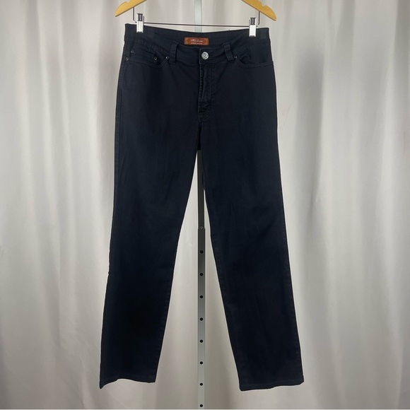 Mu Jeans Size 12 Embellished Y2K Straight Leg Jeans Gemstone Retro High Waist - Picture 1 of 8